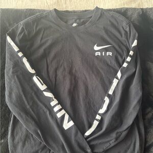 Nike Air Black Long Sleeve Tee